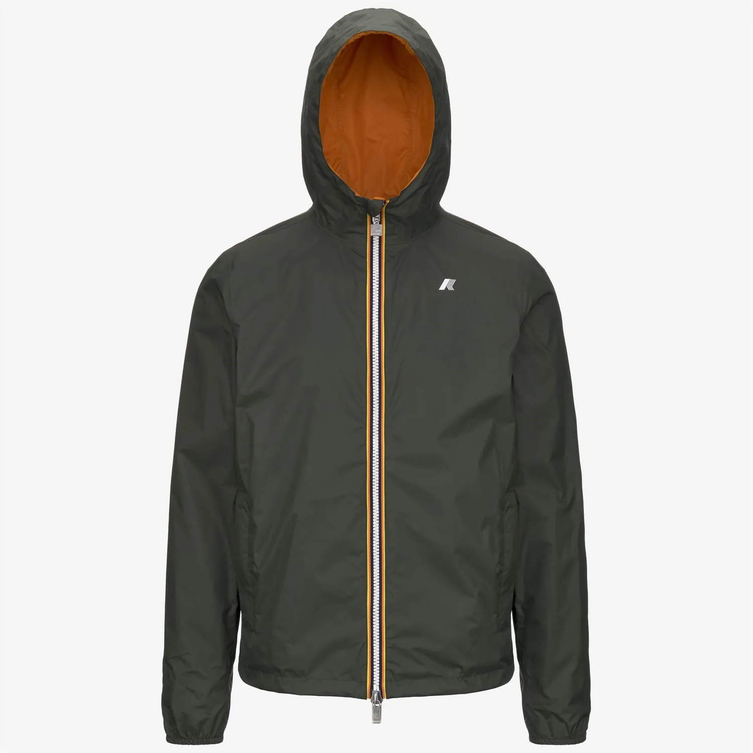 K-Way Jake K2124EW geaca reversibila barbati verde portocaliu