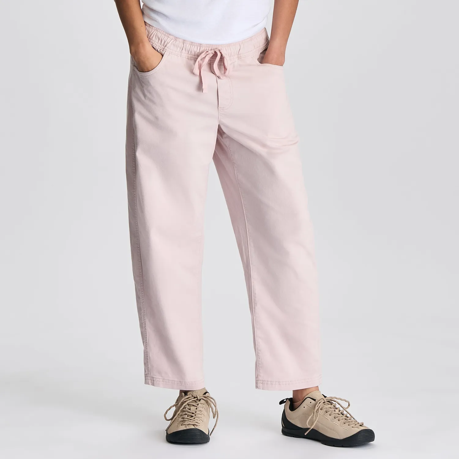 Eddie Bauer Legend Wash pantaloni damă Dusty Sage elastici