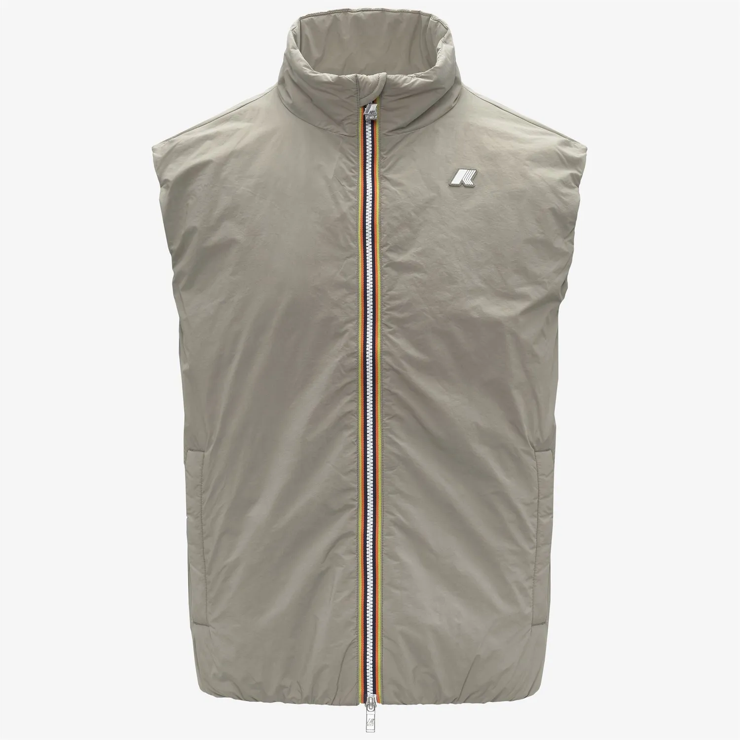 K-Way Valen Plain Warm vesta barbati verde calduroasa