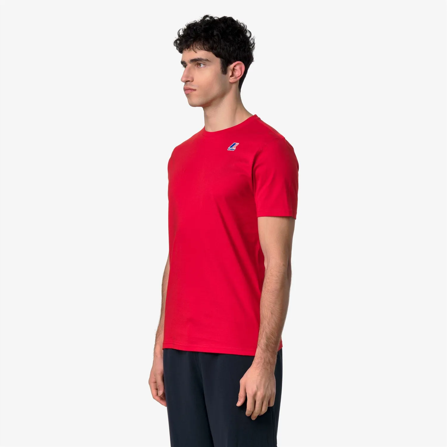 K-Way Leonide K7142KW tricou rosu unisex pliabil
