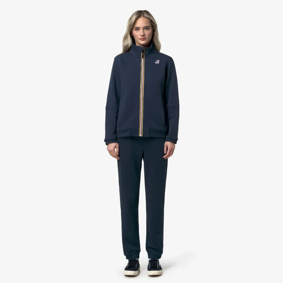 K-Way Philbert pantaloni sport unisex albastru fleece