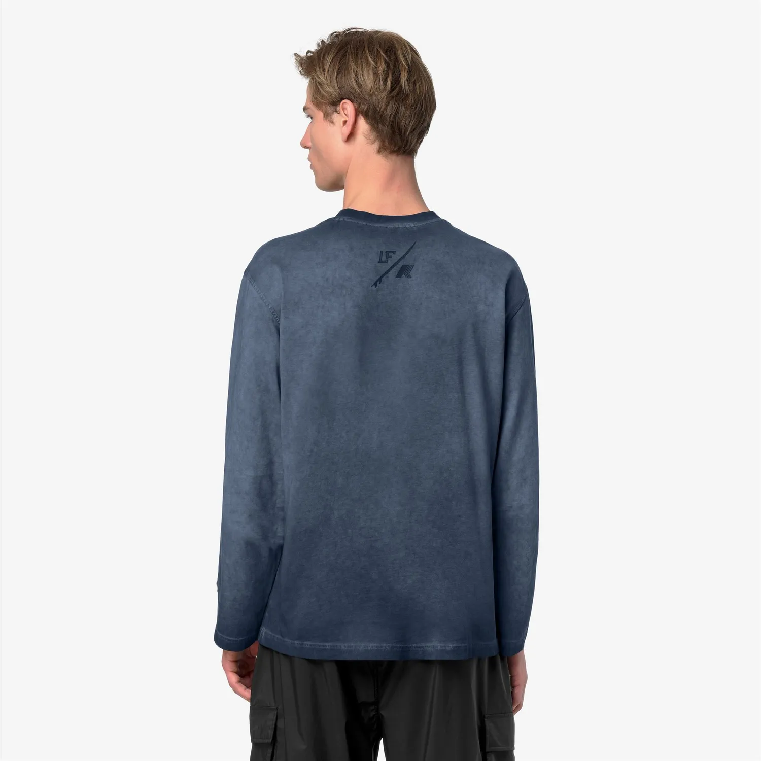 K-Way Nardo LF tricou barbati albastru maneca lunga