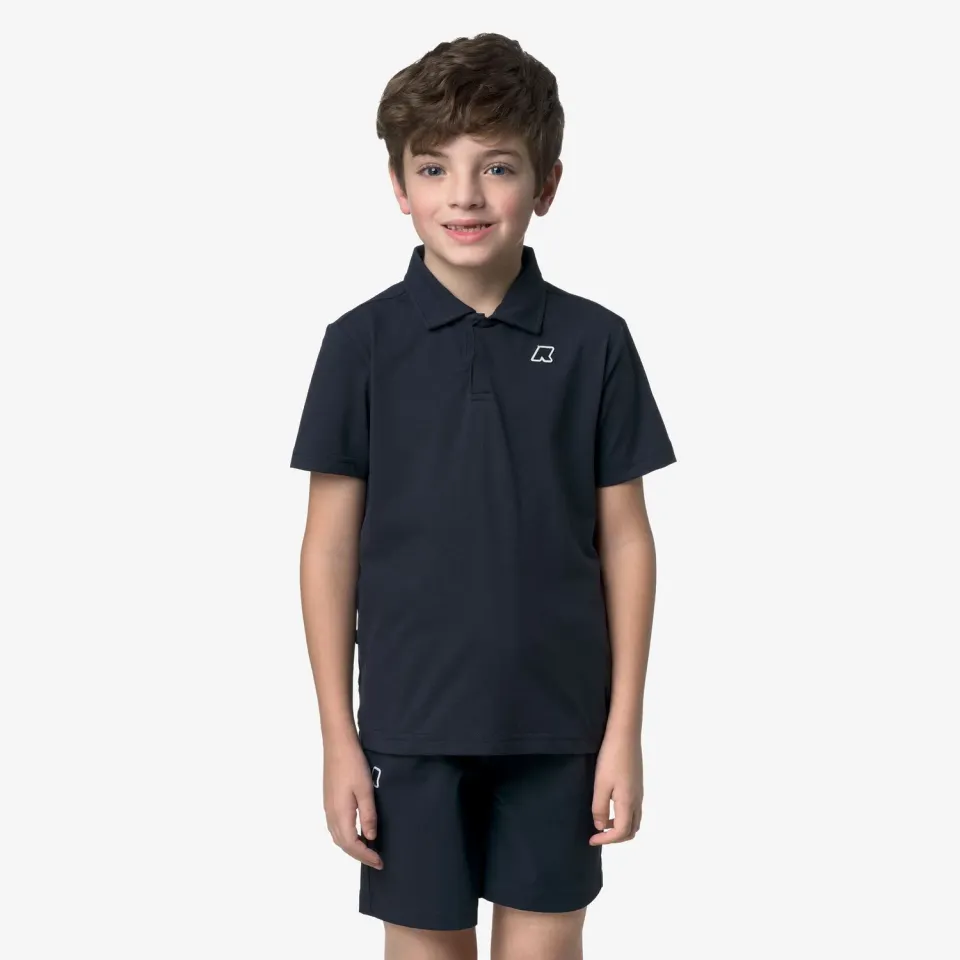 K-Way Decouvrir Travel polo copii Blue Depth cu protectie UV