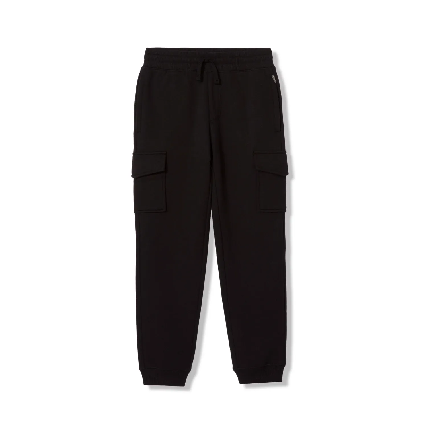 Eddie Bauer Camp Fleece Cargo Joggers pantaloni baieti negru