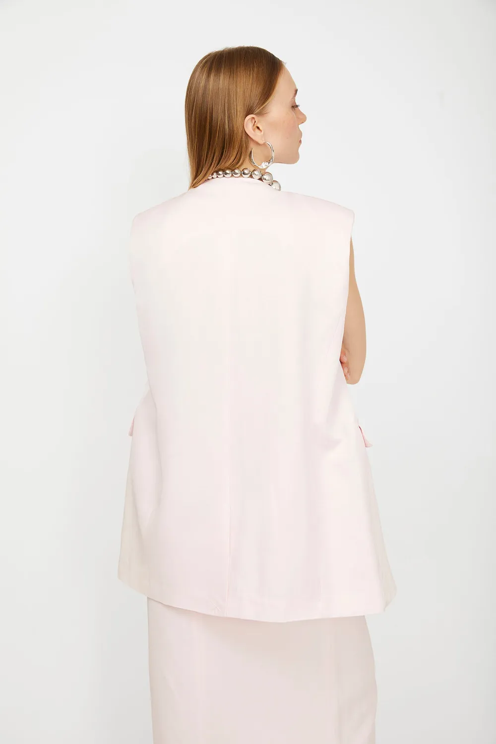 Isabelle Blanche Blazer sacou damă bleumarin in-acetat