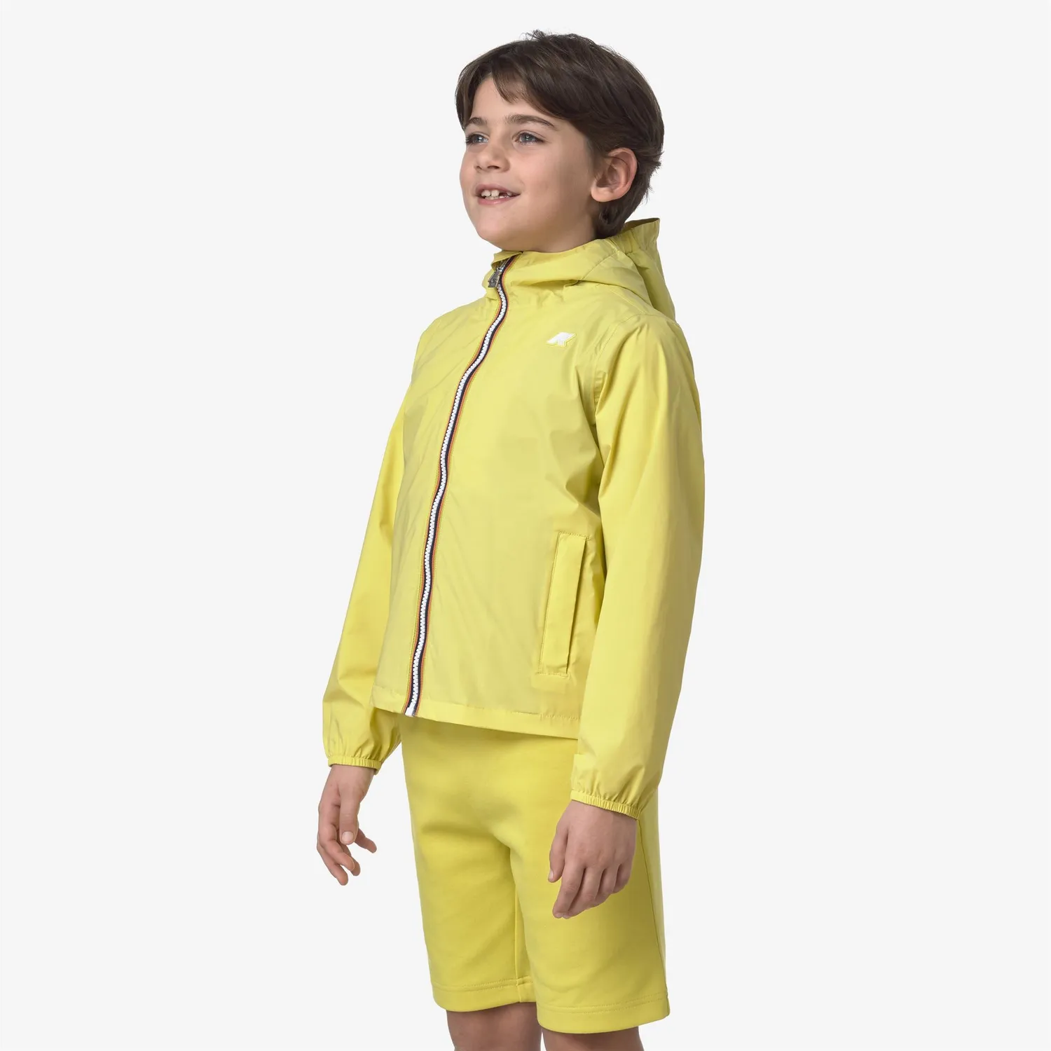 K-Way Jack Stretch Nylon geacă băieți Green Acacia
