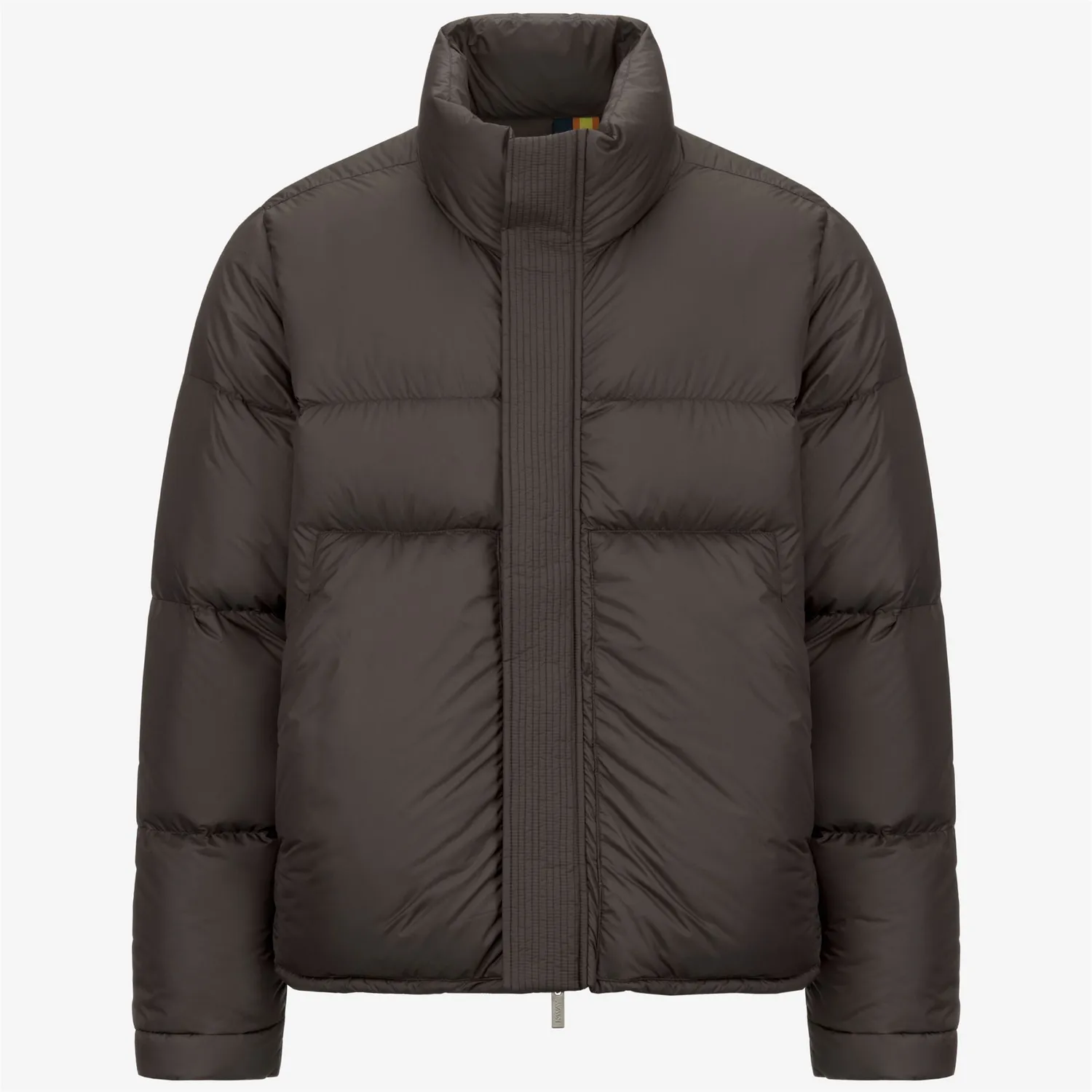 K-Way Tuill Thermo Microfiber geacă puf bărbați Black Olive puf
