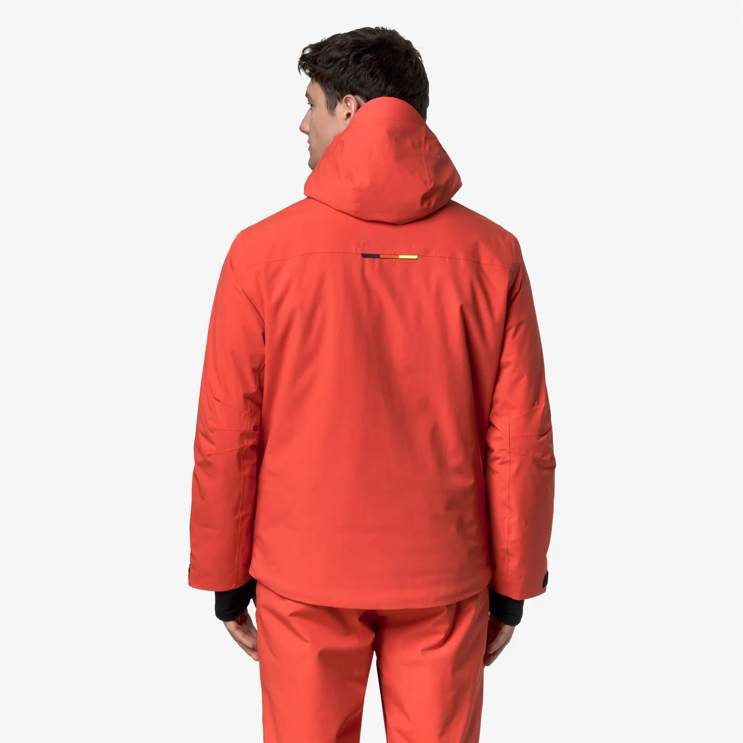 K-Way Lesarcs 2L Twill geaca schi portocalie impermeabila