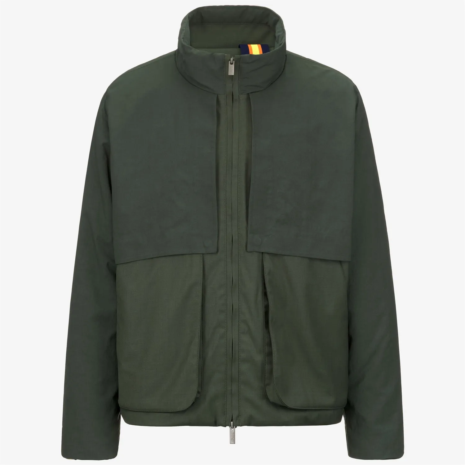 K-Way Antheo Wool Nylon Mix geaca barbati verde calduroasa