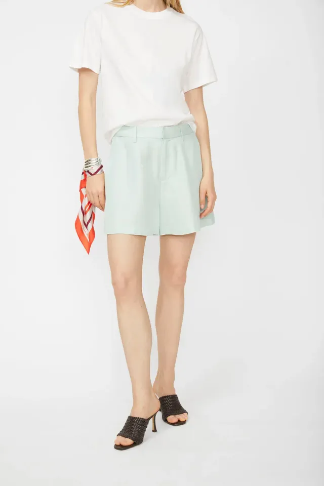 Isabelle Blanche pantaloni scurti verde jad in
