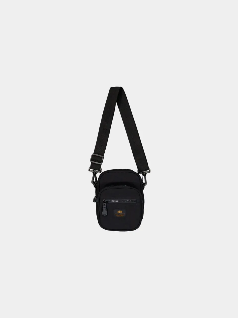 Alpha Industries Small Label geantă messenger neagră 1L