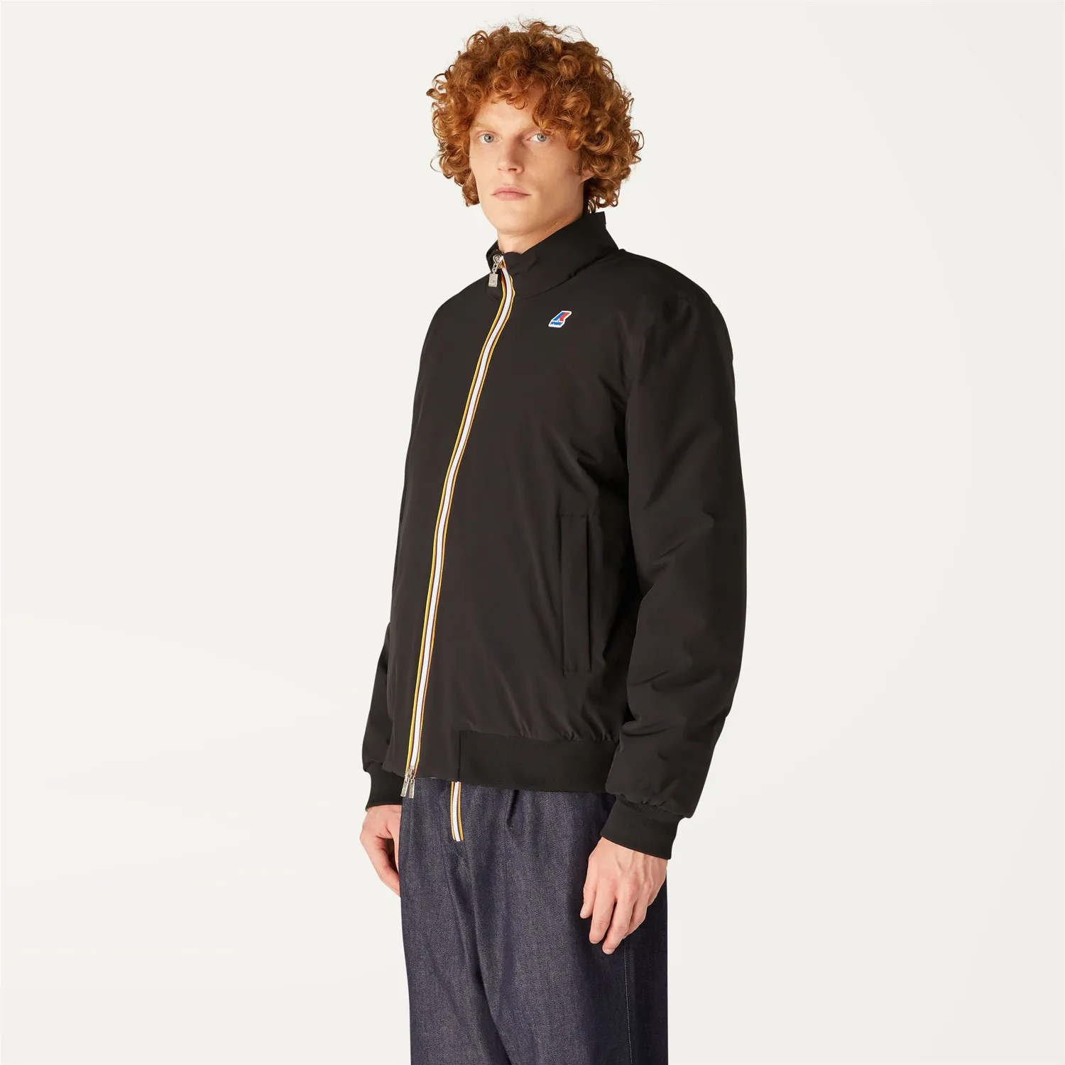 K-Way Arsene Warm Double geaca neagra reversibila