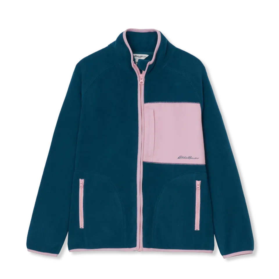 Eddie Bauer Quest Fleece geaca fleece albastra fete