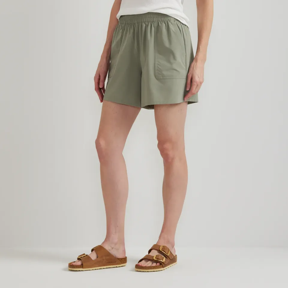Eddie Bauer Departure Pull-On șort damă Sage UPF 50+
