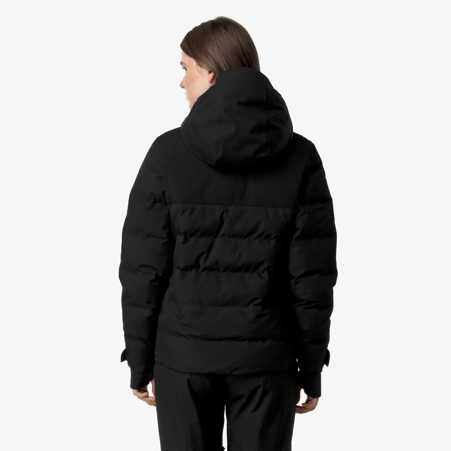 K-Way Tueda geaca dama neagra schi ultra-calduroasa