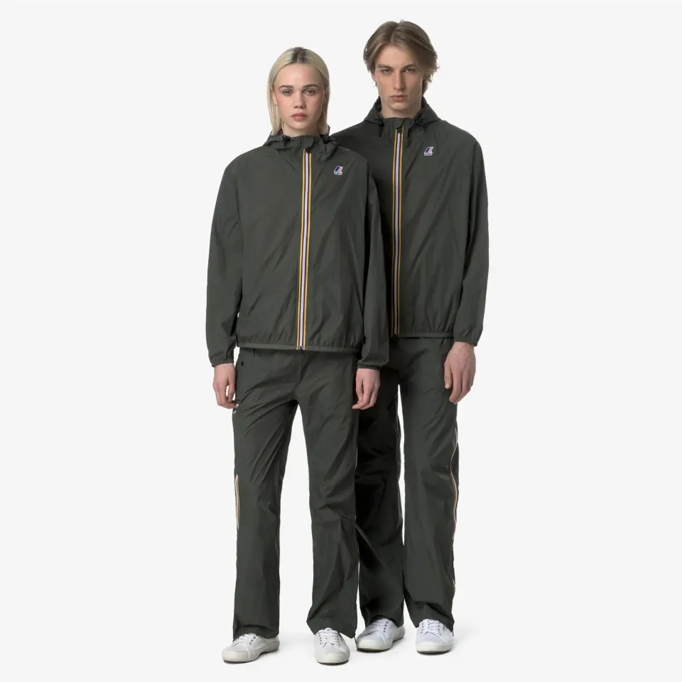 K-Way Le Vrai 4.0 Ethan pantaloni unisex verzi
