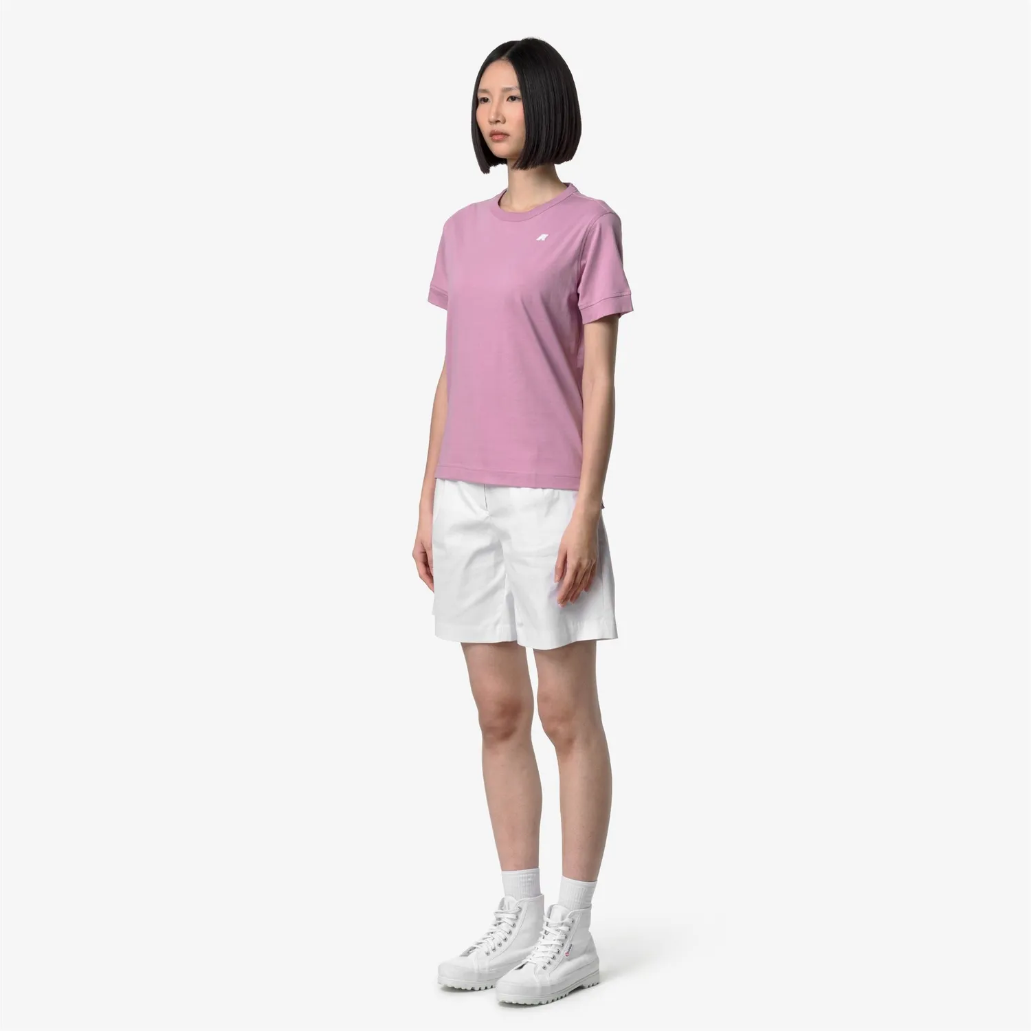 K-Way Emel Jersey tricou damă violet bumbac