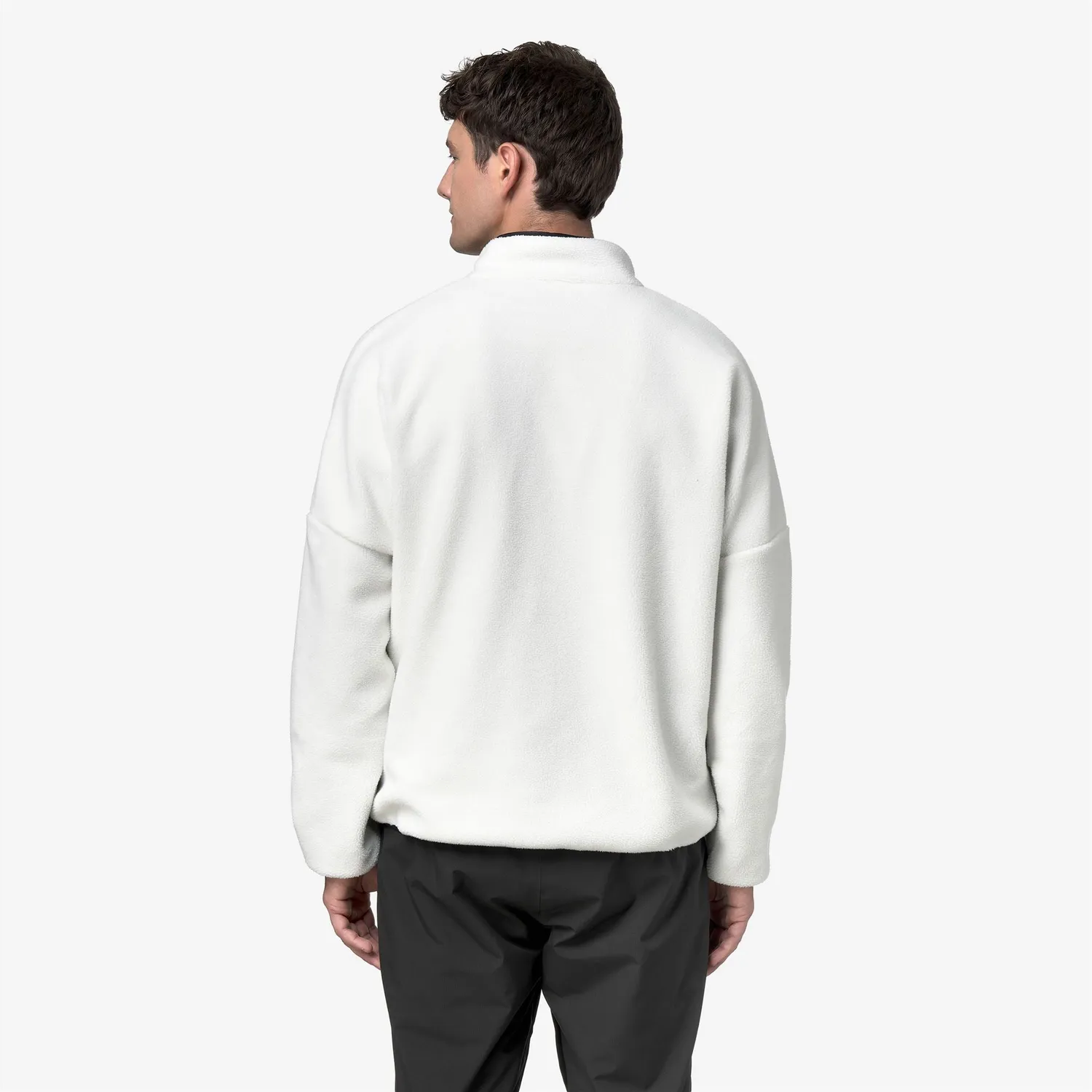 K-Way Bessanne Sherpa geaca alba reversibila