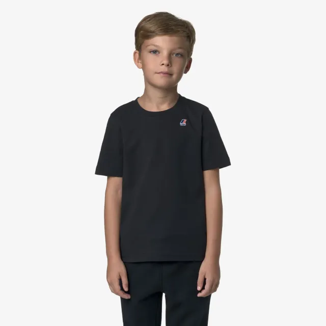 K-Way Leonide tricou copii albastru pliabil