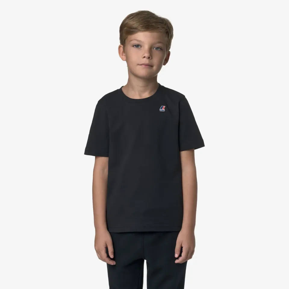 K-Way Leonide tricou copii albastru pliabil