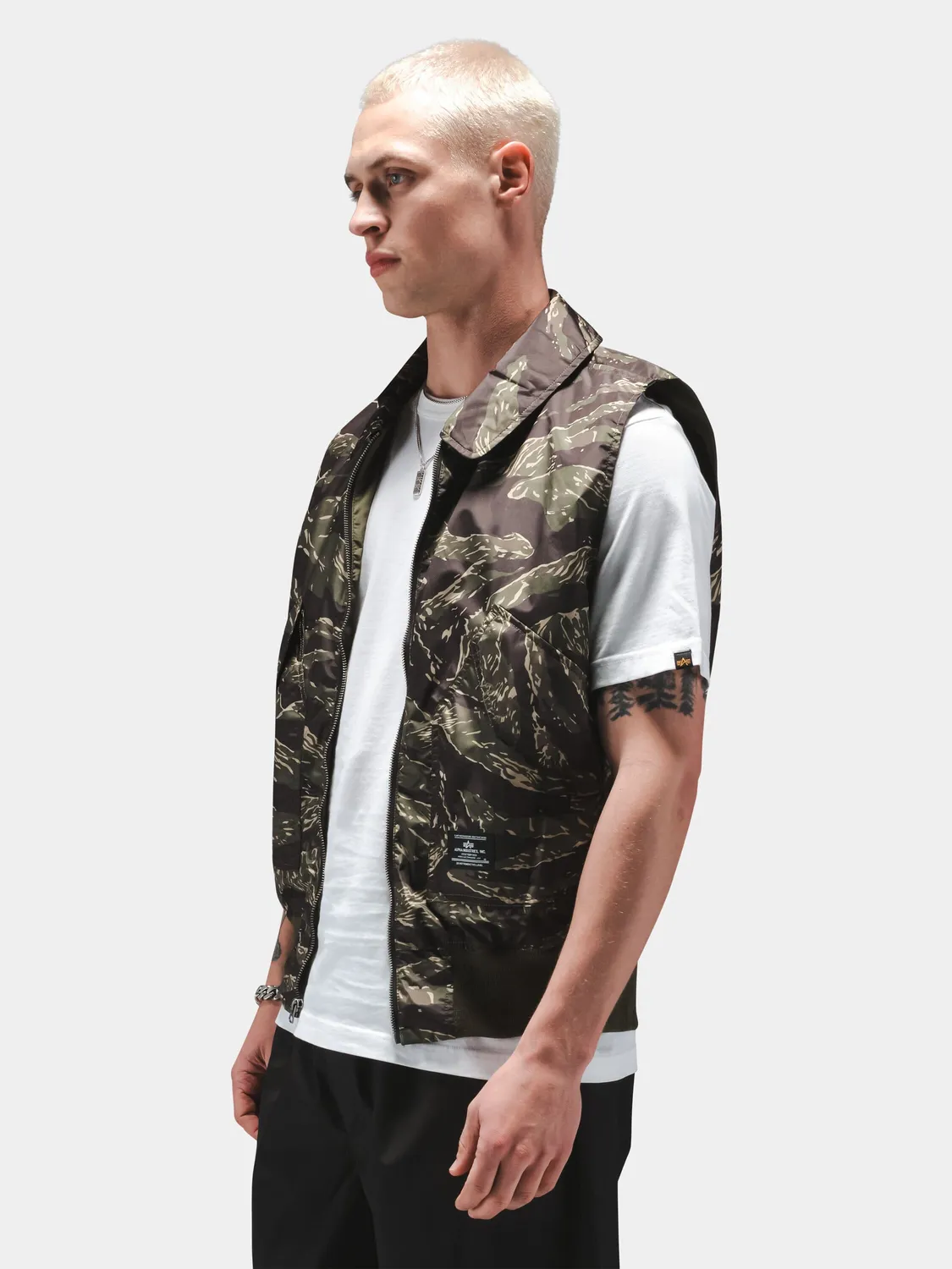 Alpha Industries CWU 36/P vesta gri camo usoara