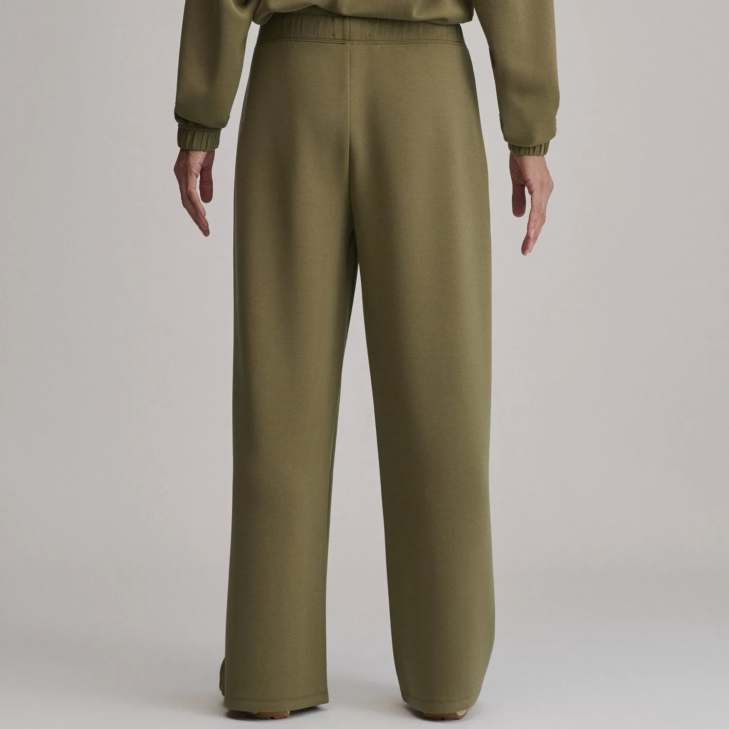 Eddie Bauer Luxe Soft pantaloni largi Wine Berry
