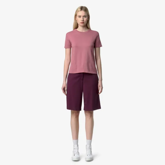 K-Way Lascaux pulover dama violet Pinkish maneca scurta