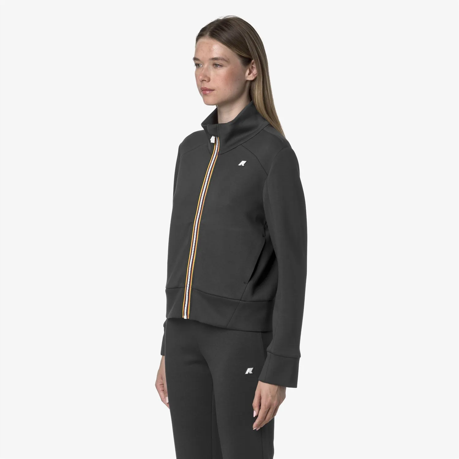 K-Way Alara Light Spacer hanorac gri închis
