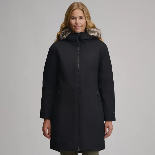 Eddie Bauer Olympia palton puf dama Storm impermeabil lung