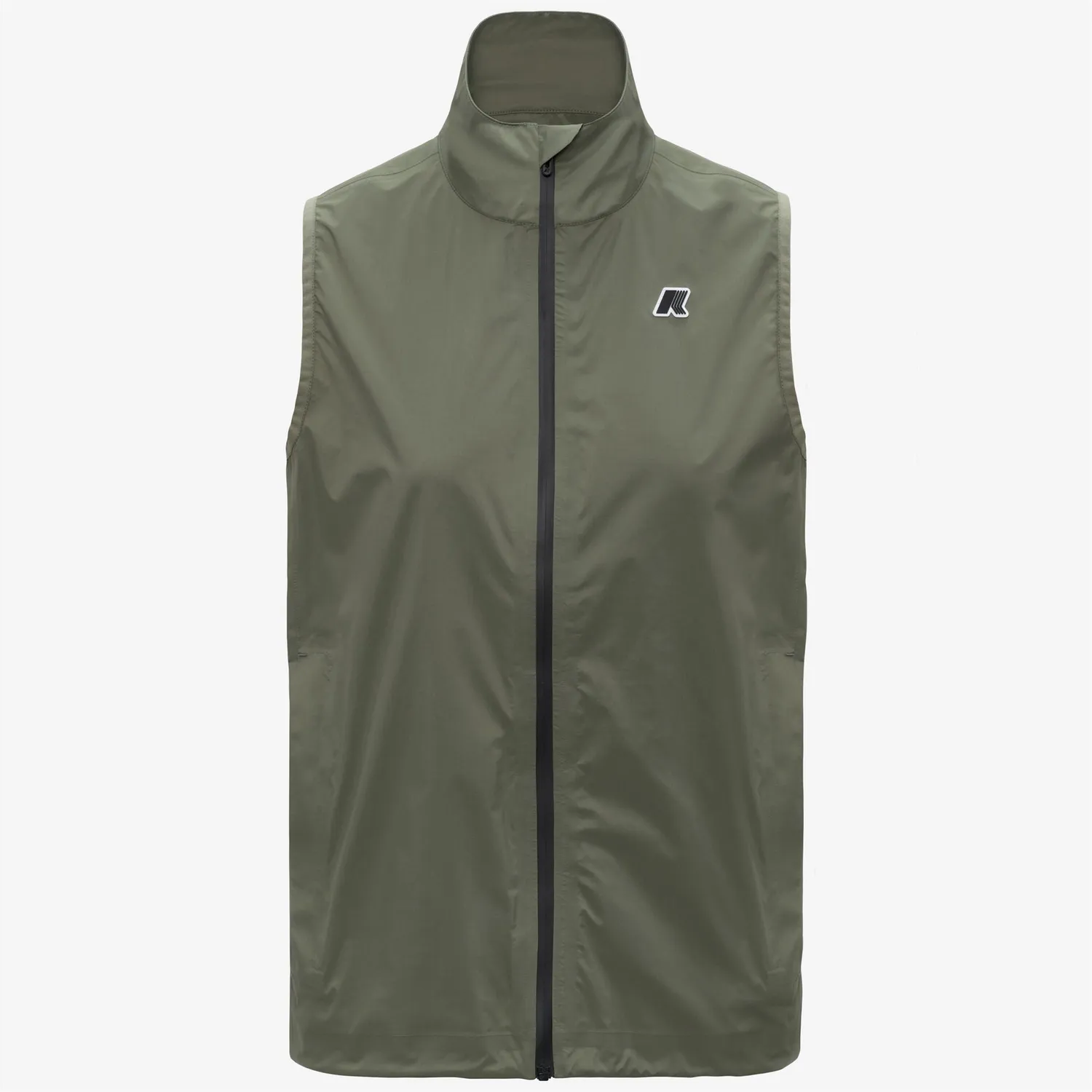 K-Way Croixer Travel vesta unisex Green Lichen impermeabila