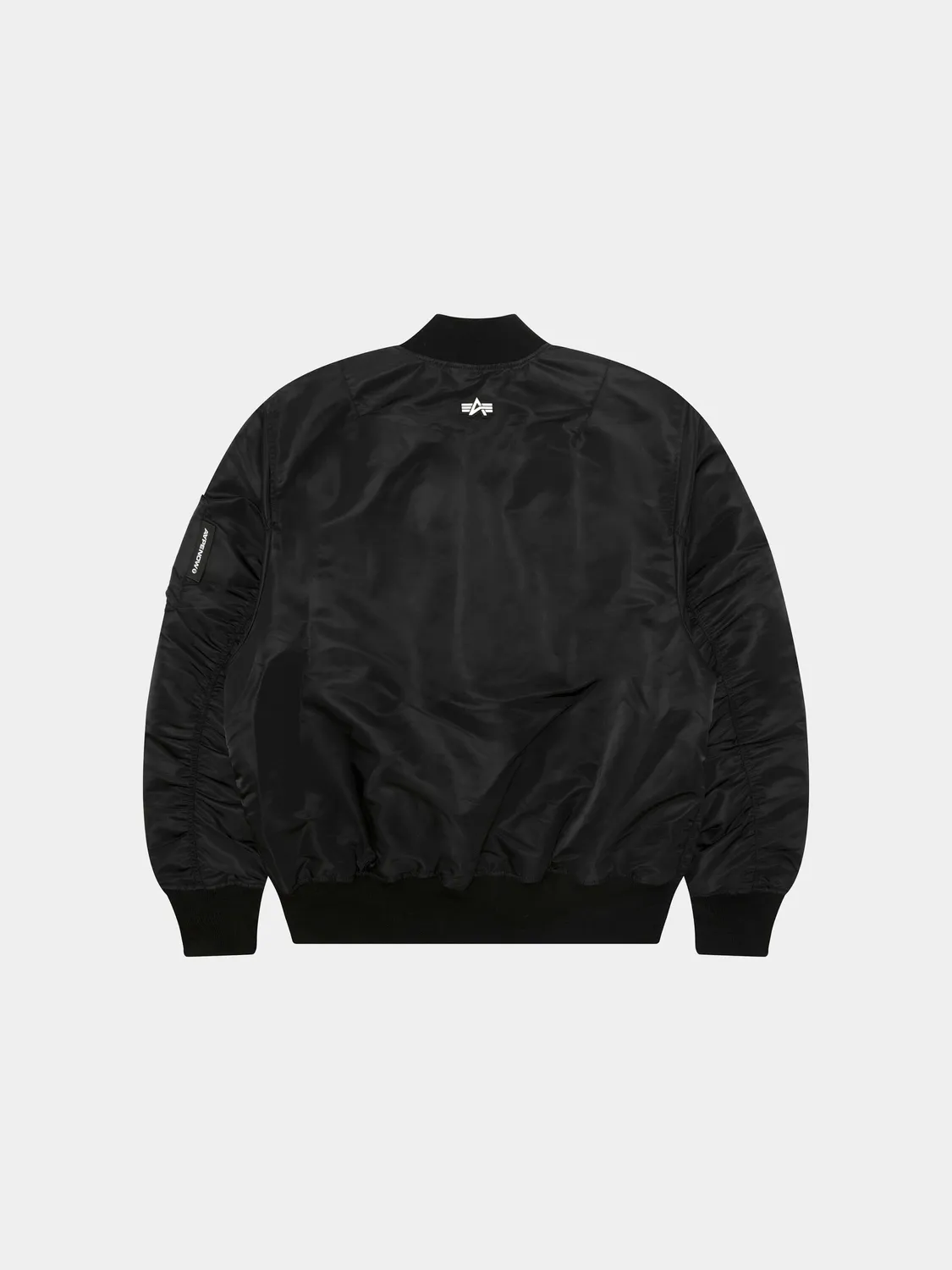 Alpha Industries AAPE MA-1 bomber geacă neagră reversibilă