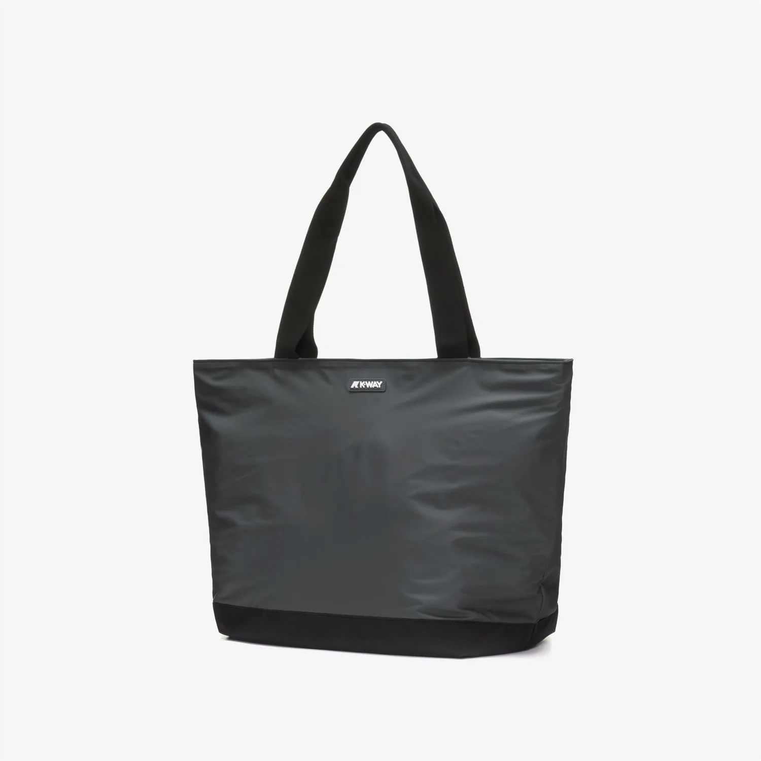 K-Way Clere tote bag verde-negru impermeabil 33x52cm