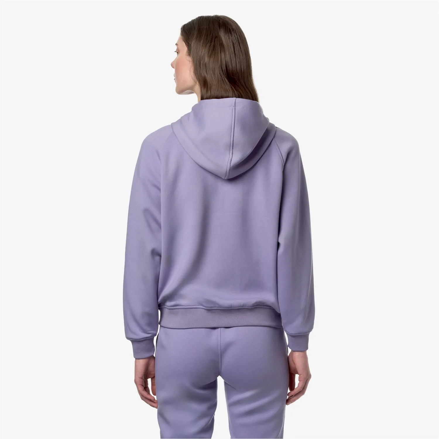 K-Way Lydie Light Spacer hanorac dama Violet Glicine cu gluga