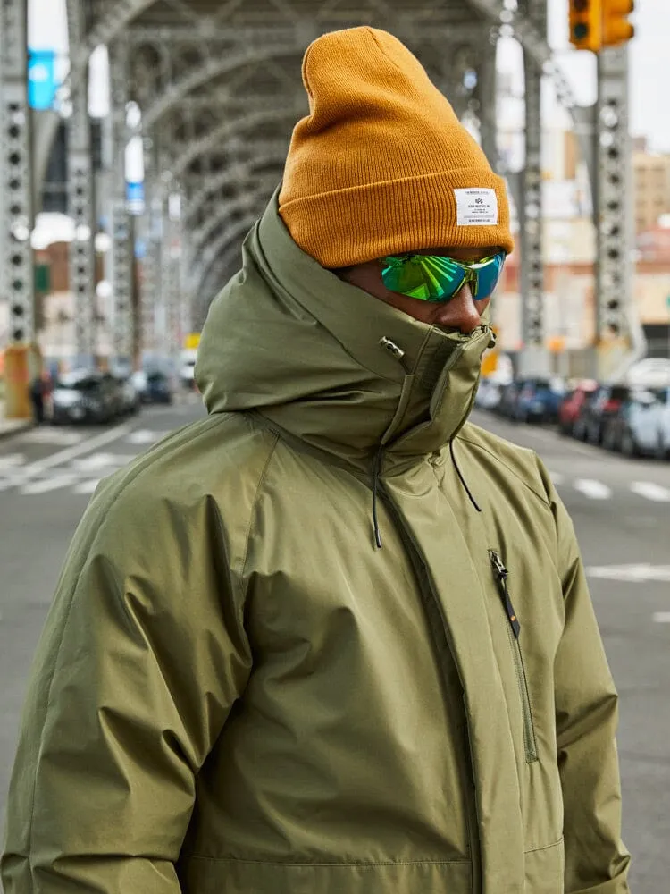 Alpha Industries Raglan palton parka verde barbati calduros ger