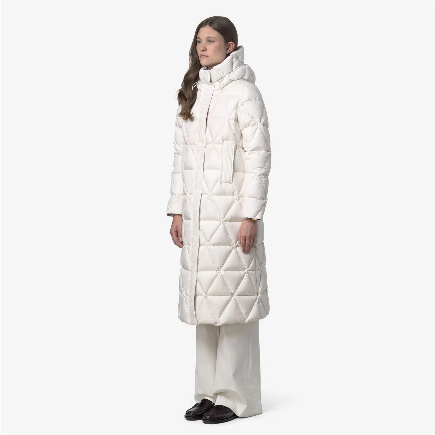 K-Way Ruenne Thermo geacă damă White Gardenia cu puf