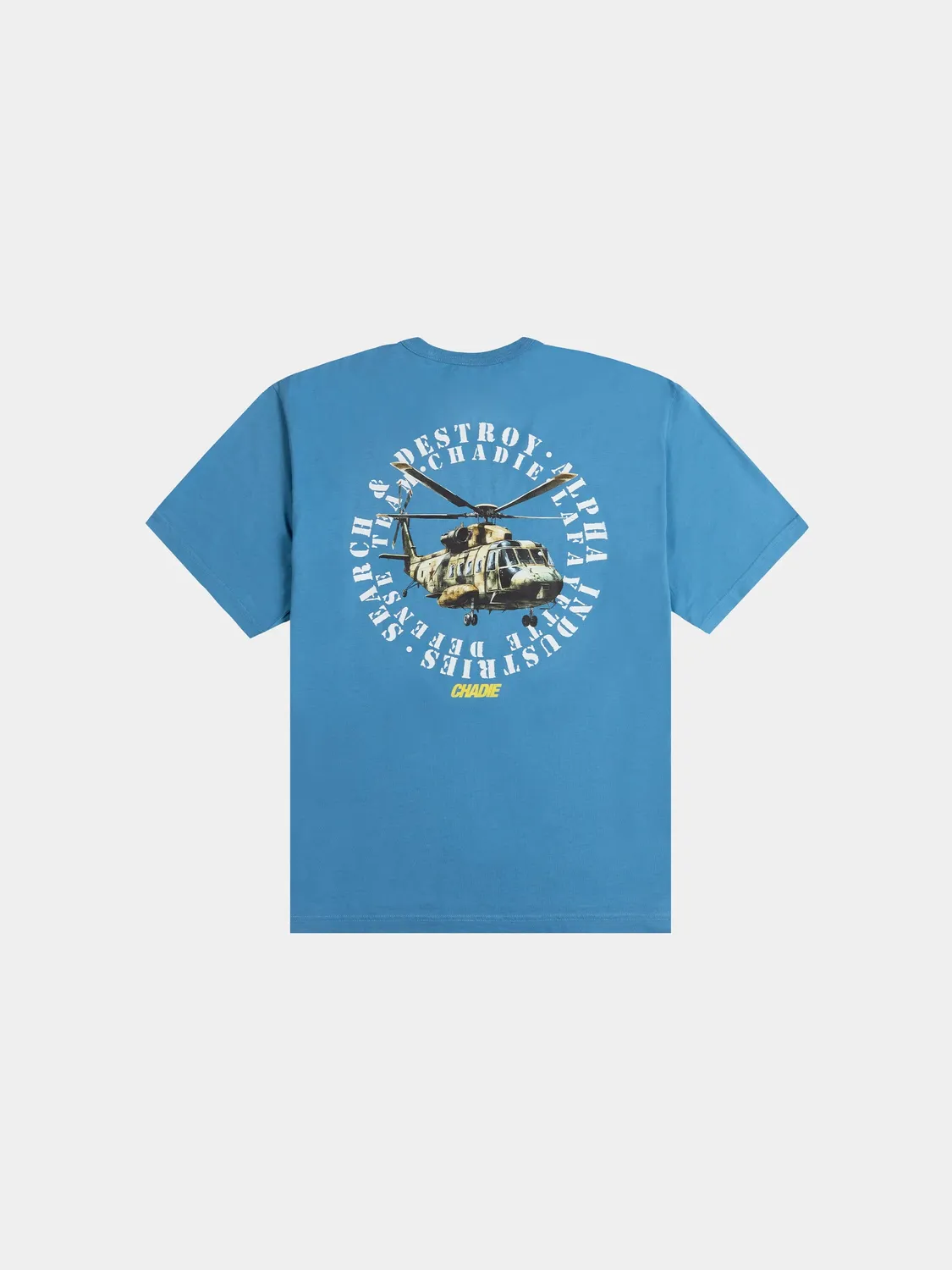 Alpha Industries Chadie Chopper tricou albastru bumbac