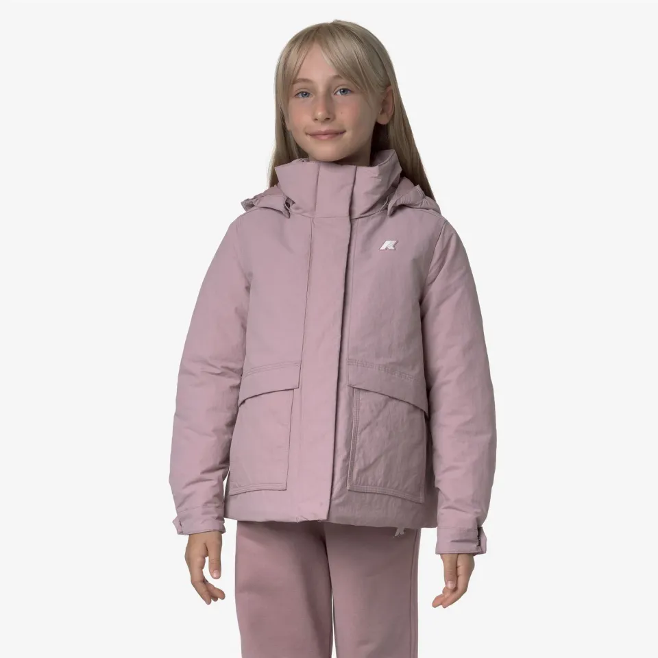 K-Way Kali Warm geaca fete roz cu Primaloft
