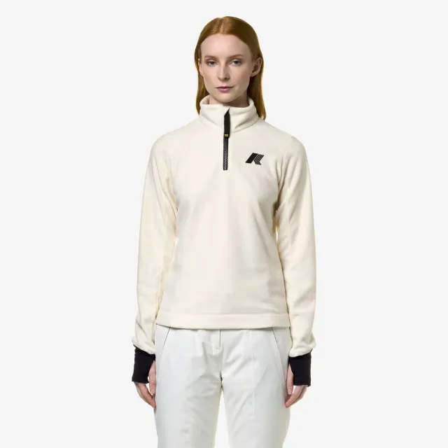 K-Way Ceillac Polar bluză damă White Gardenia fleece