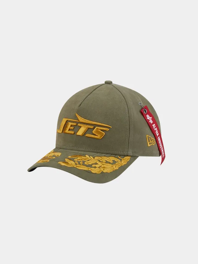 Alpha Industries Jets x New Era 940 sapca verde reglabila