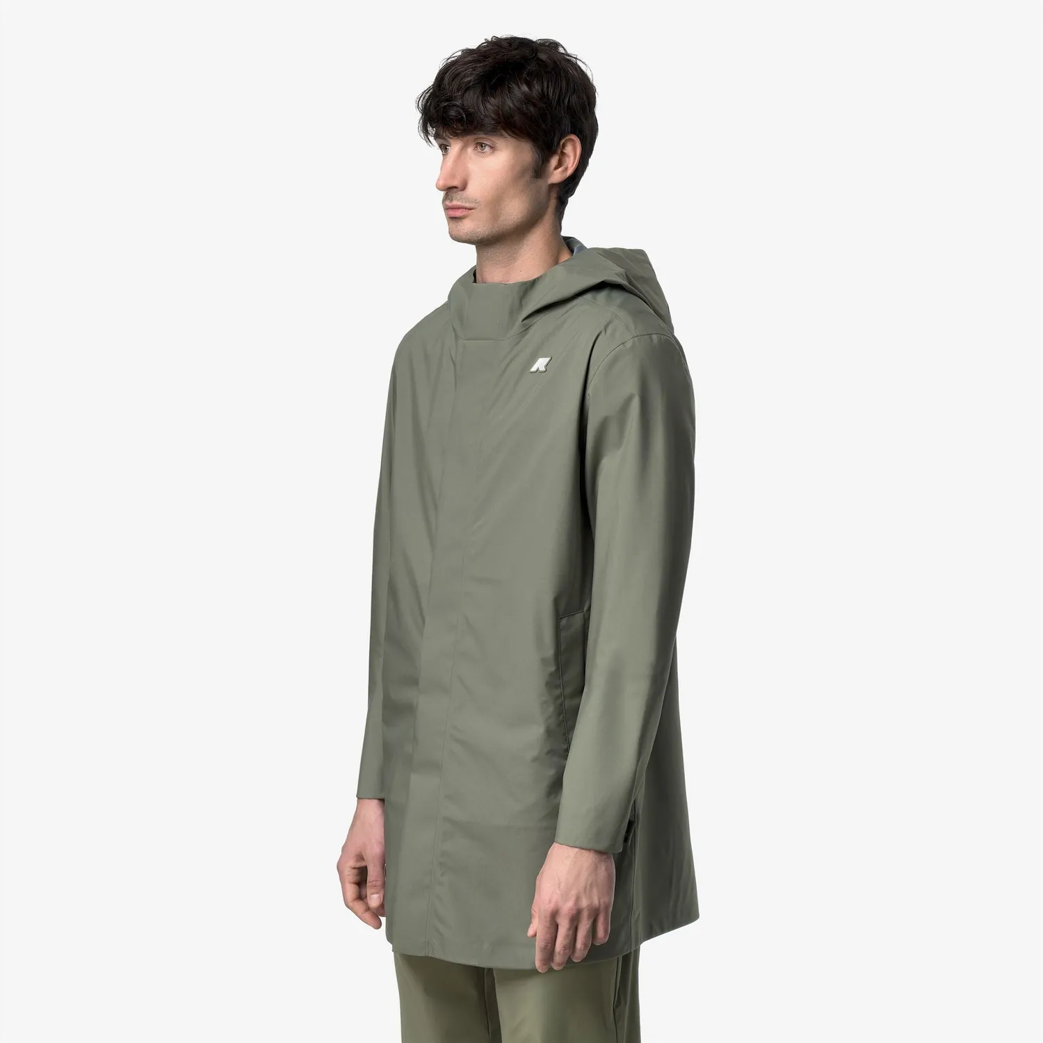 K-Way Tommy Stretch 2L geaca barbati verde lichen impermeabila