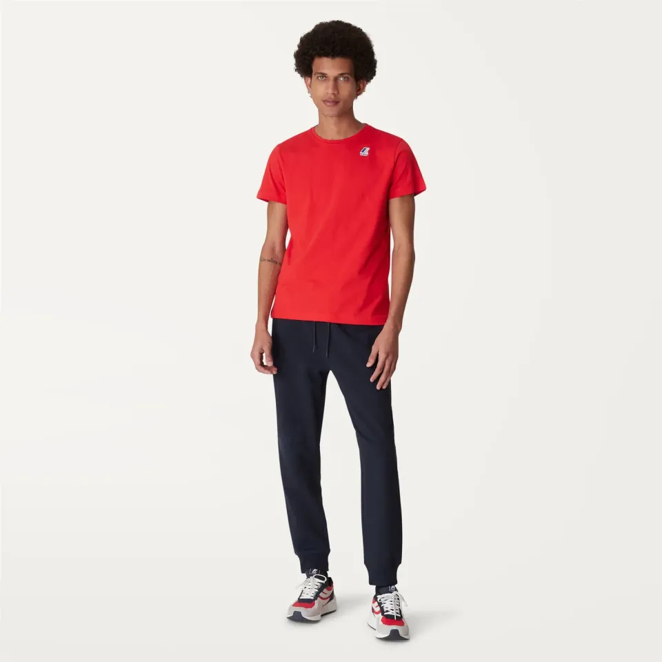 K-Way Mick K00A780 pantaloni sport barbati albastru fleece