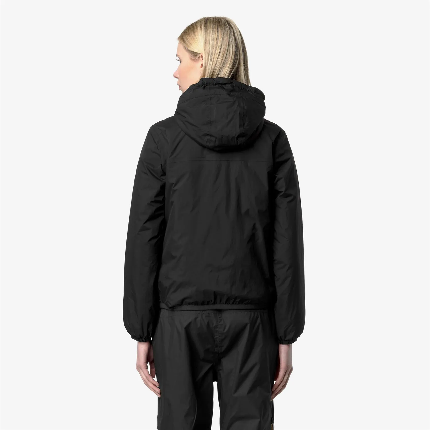 K-Way Claudette Warm geaca dama neagra impermeabila