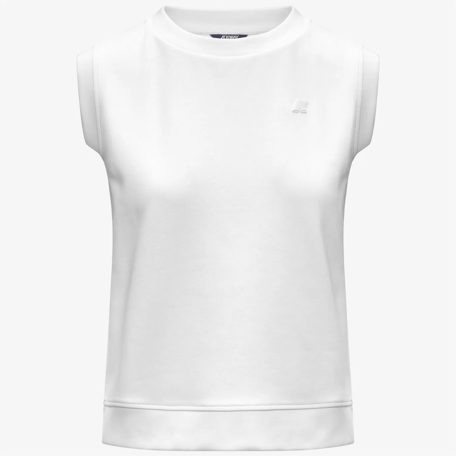 K-Way Lonjelle tricou dama alb interlock elastic