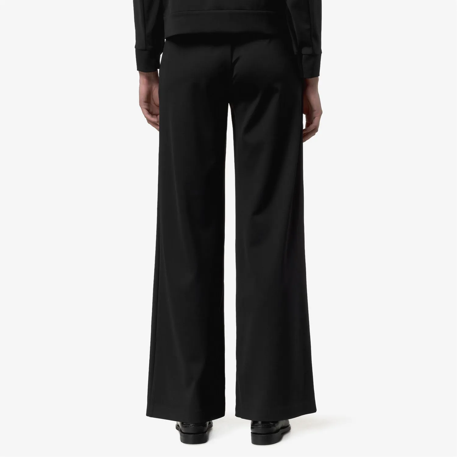 K-Way Jalle SL Spacer pantaloni sport negri damă largi
