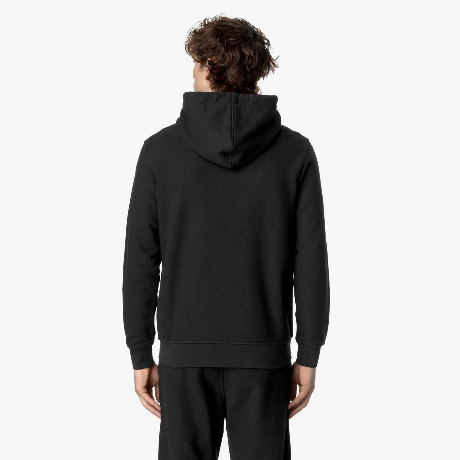 K-Way Anthony Heavy Fleece hanorac barbati negru calduros