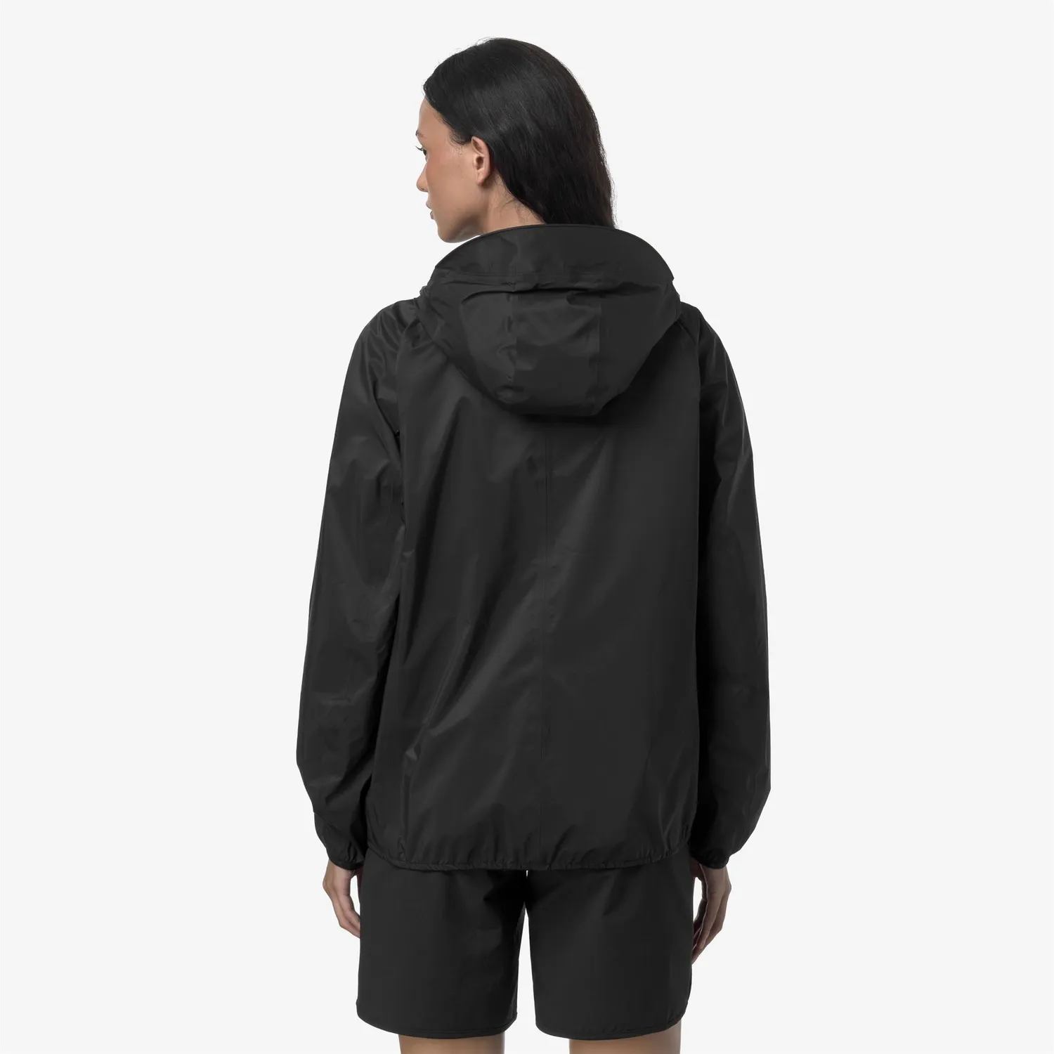 K-Way Roche geaca drumetie neagra impermeabila 10K