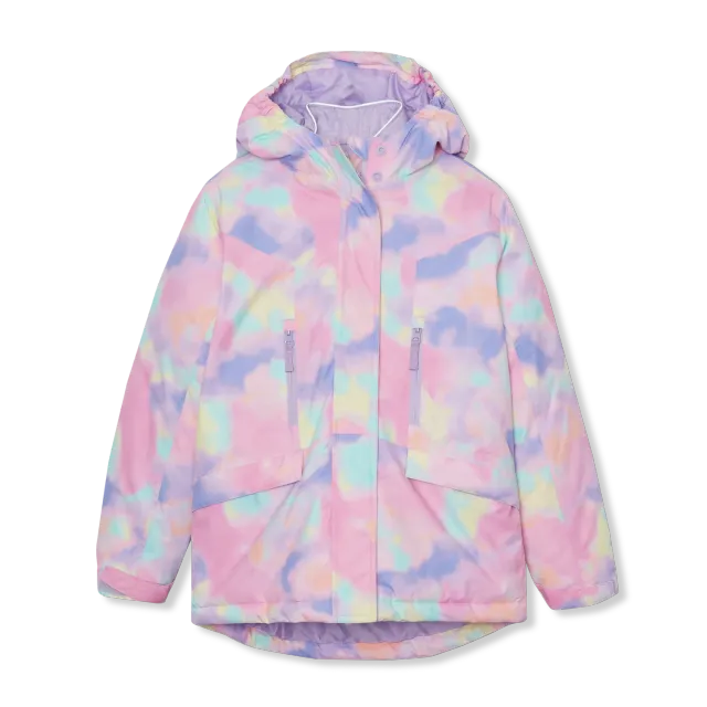 Eddie Bauer Powder Search 3-In-1 geaca fete Cameo Pink impermeabila