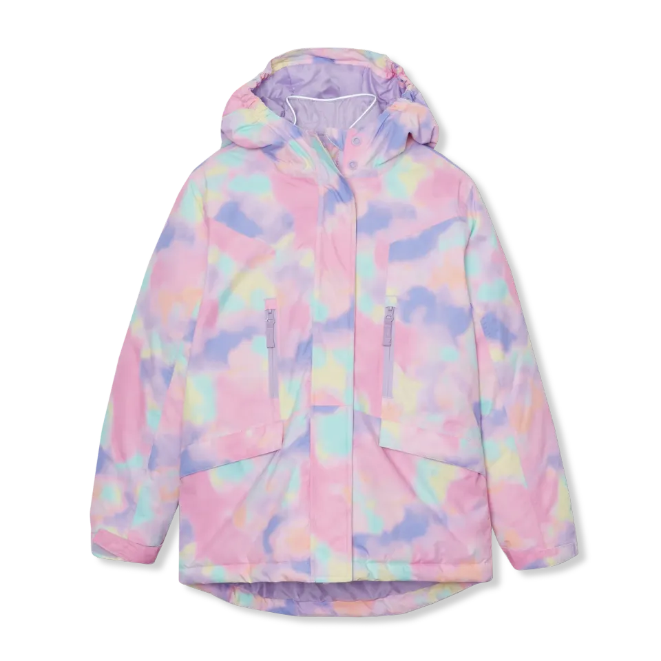 Eddie Bauer Powder Search 3-In-1 geaca fete Cameo Pink impermeabila