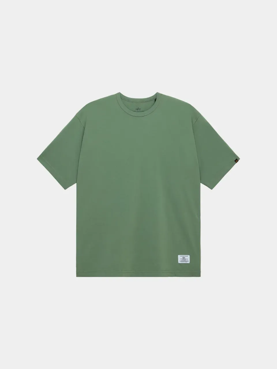 Alpha Industries Relaxed Short Sleeve Tee tricou bumbac Moss