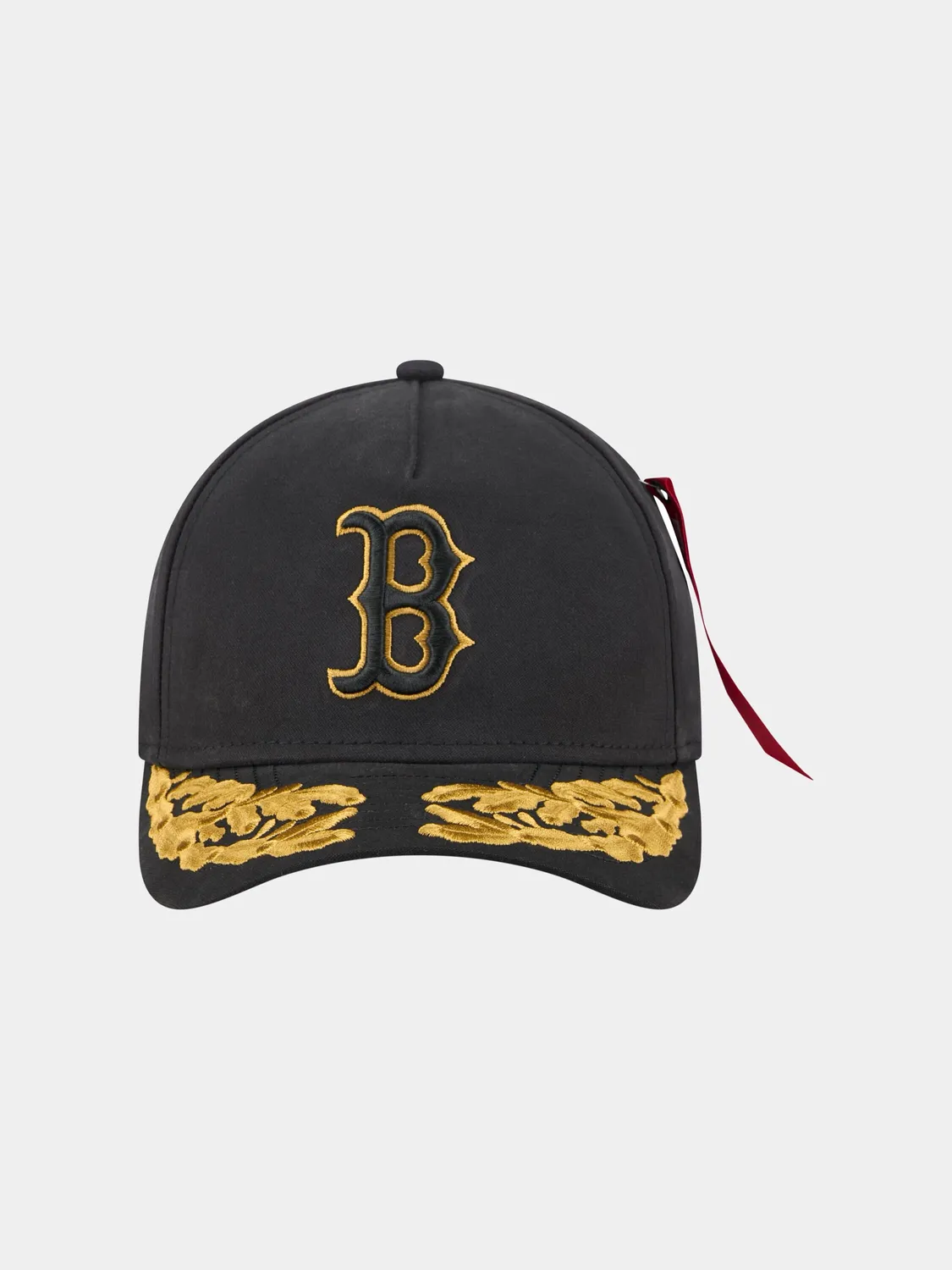 Alpha Industries Boston Red Sox x New Era sapca neagra reglabila
